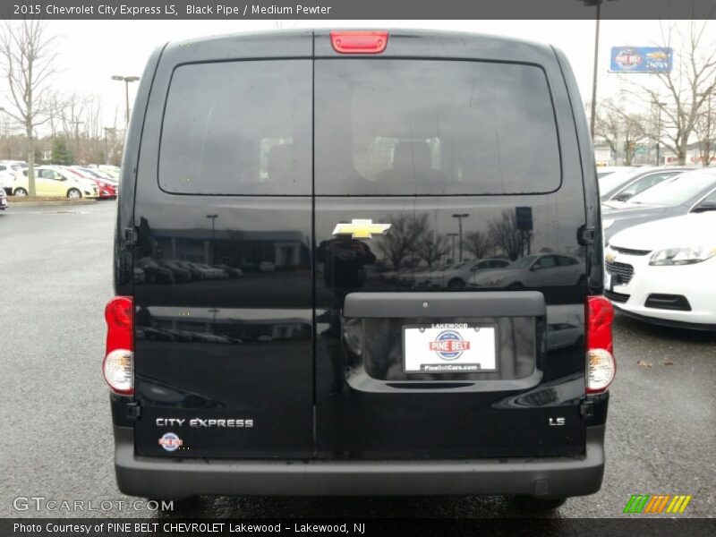 Black Pipe / Medium Pewter 2015 Chevrolet City Express LS