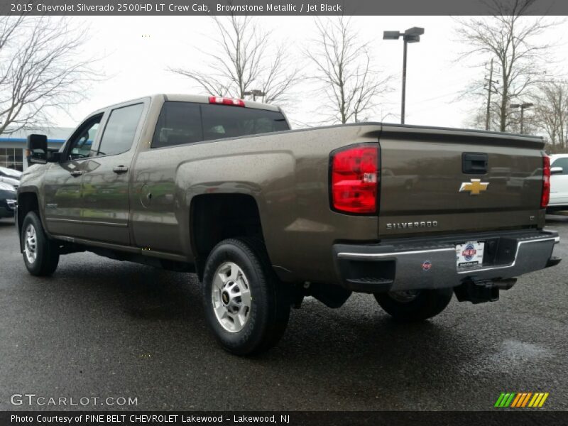Brownstone Metallic / Jet Black 2015 Chevrolet Silverado 2500HD LT Crew Cab
