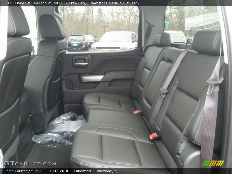 Rear Seat of 2015 Silverado 2500HD LT Crew Cab