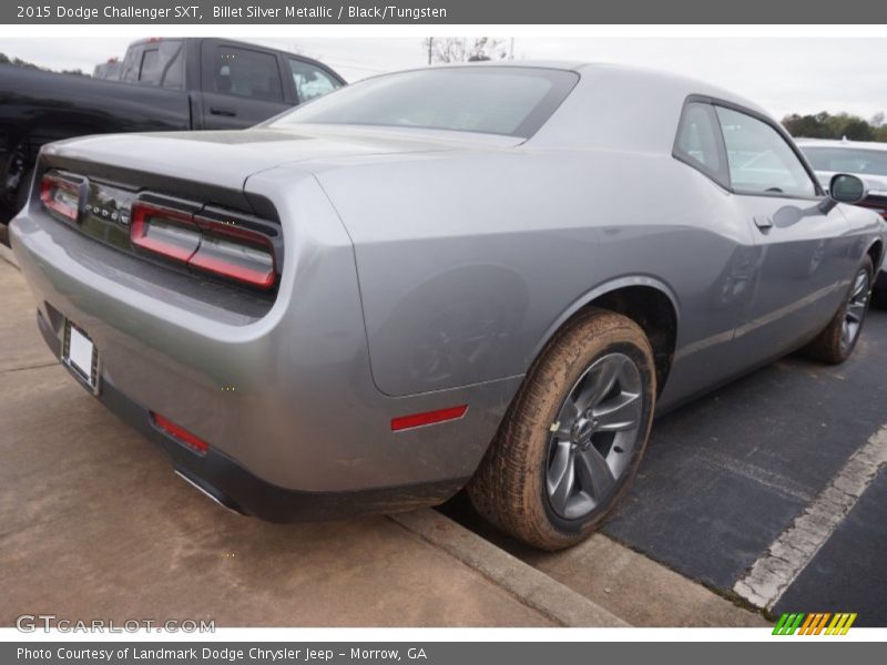 Billet Silver Metallic / Black/Tungsten 2015 Dodge Challenger SXT