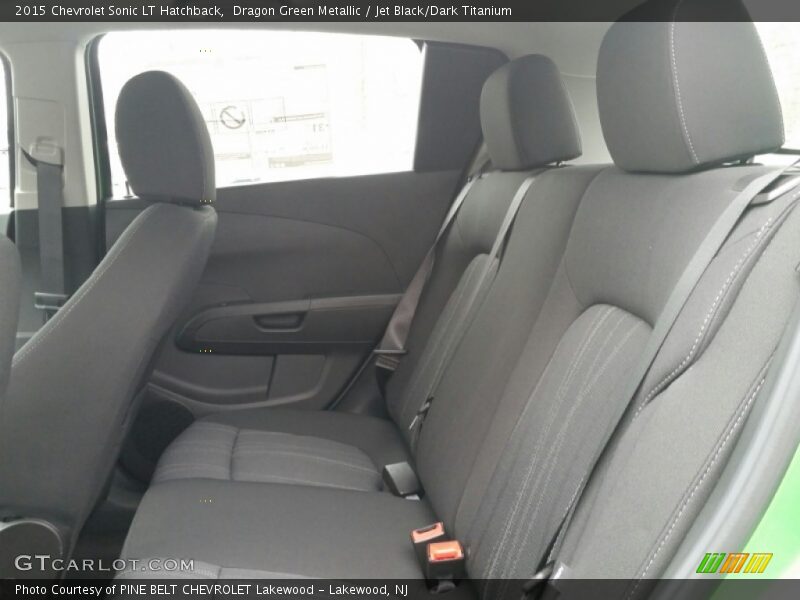 Dragon Green Metallic / Jet Black/Dark Titanium 2015 Chevrolet Sonic LT Hatchback
