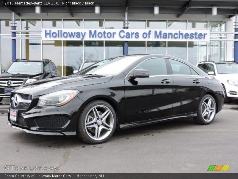 Night Black / Black 2015 Mercedes-Benz CLA 250