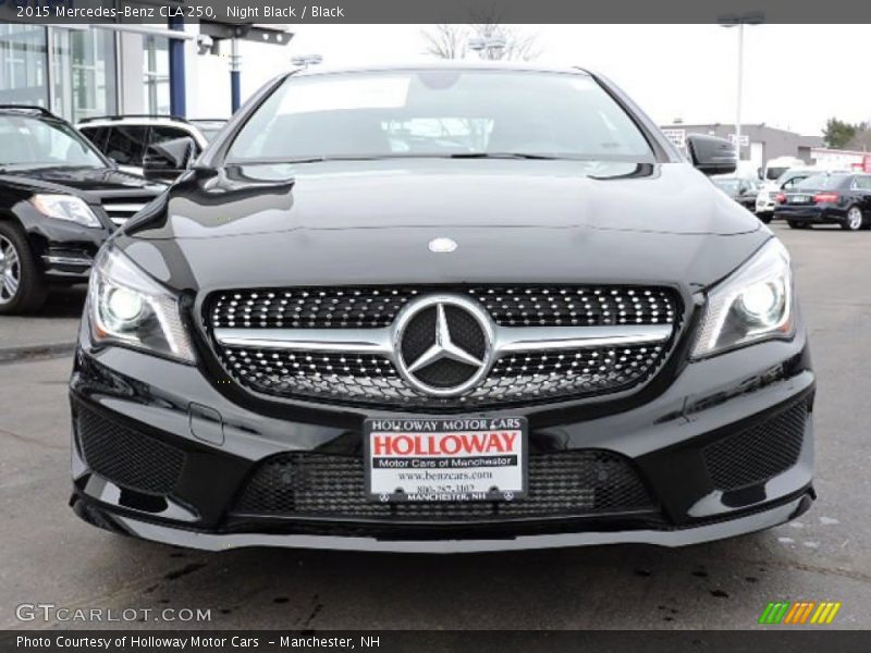 Night Black / Black 2015 Mercedes-Benz CLA 250