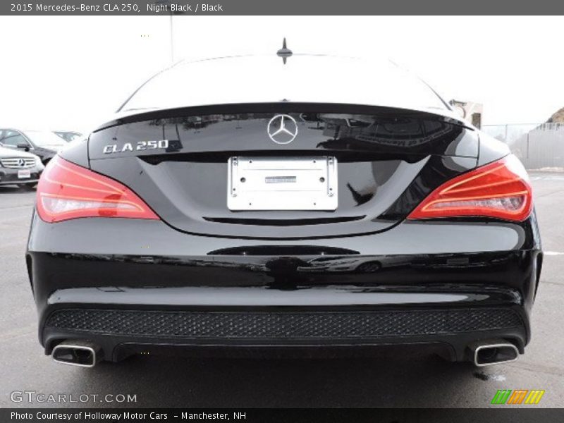 Night Black / Black 2015 Mercedes-Benz CLA 250