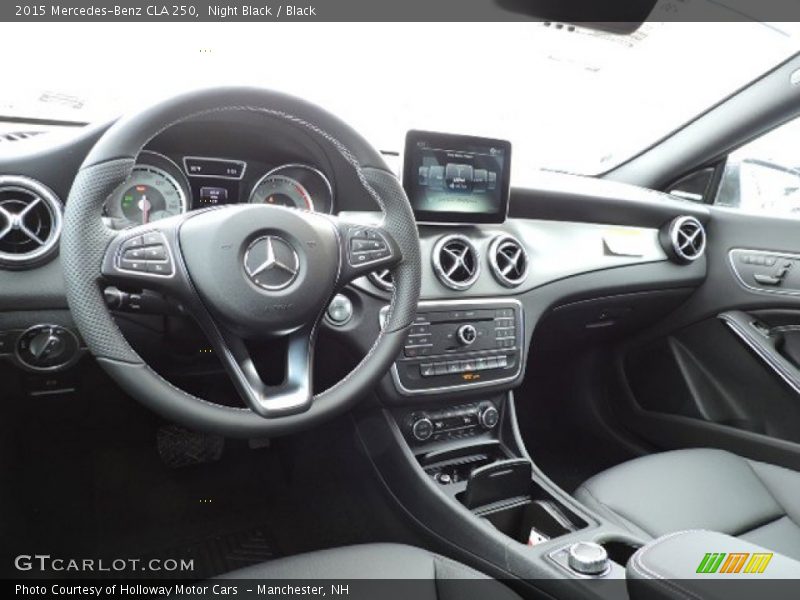Night Black / Black 2015 Mercedes-Benz CLA 250