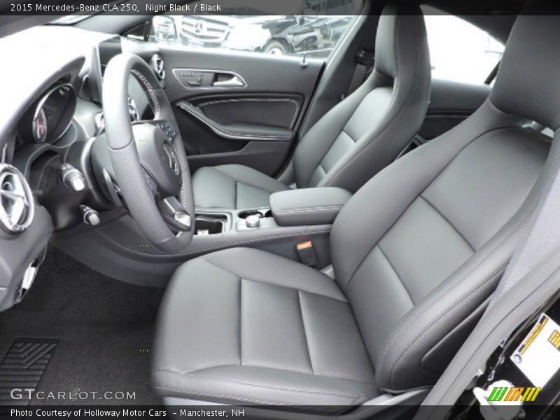 Night Black / Black 2015 Mercedes-Benz CLA 250