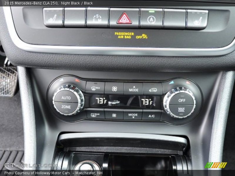 Night Black / Black 2015 Mercedes-Benz CLA 250