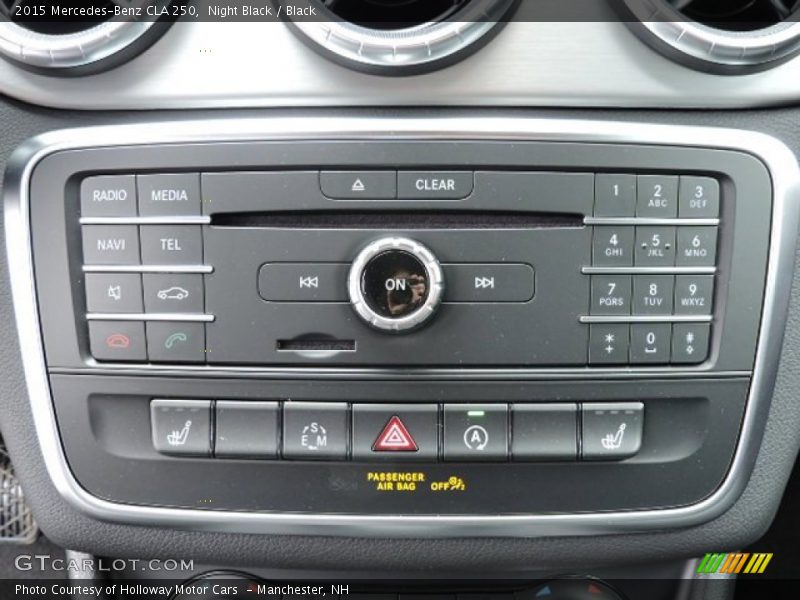 Night Black / Black 2015 Mercedes-Benz CLA 250