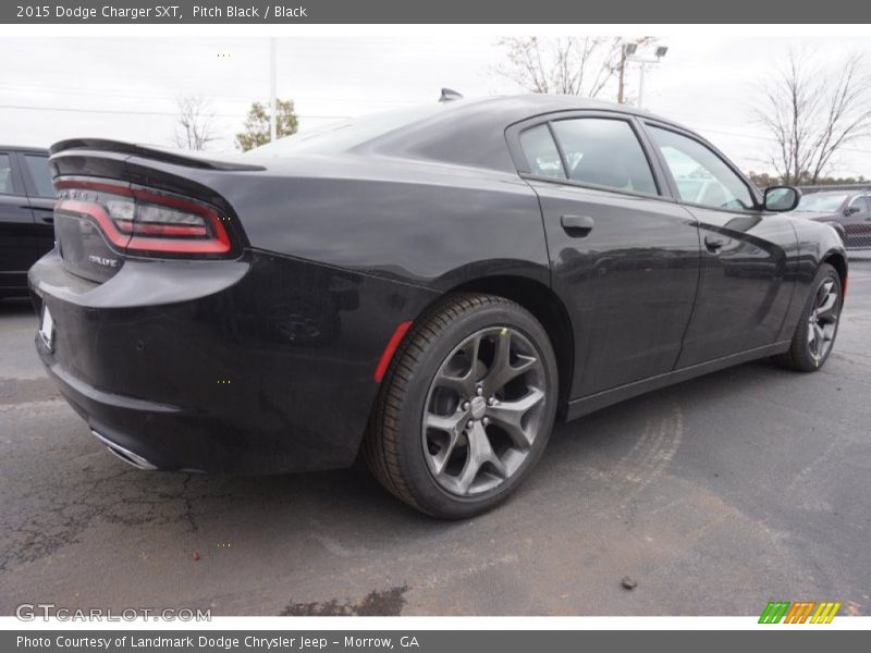 Pitch Black / Black 2015 Dodge Charger SXT