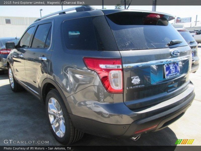 Magnetic / Charcoal Black 2015 Ford Explorer Limited