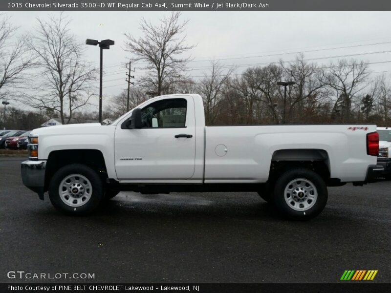  2015 Silverado 3500HD WT Regular Cab 4x4 Summit White