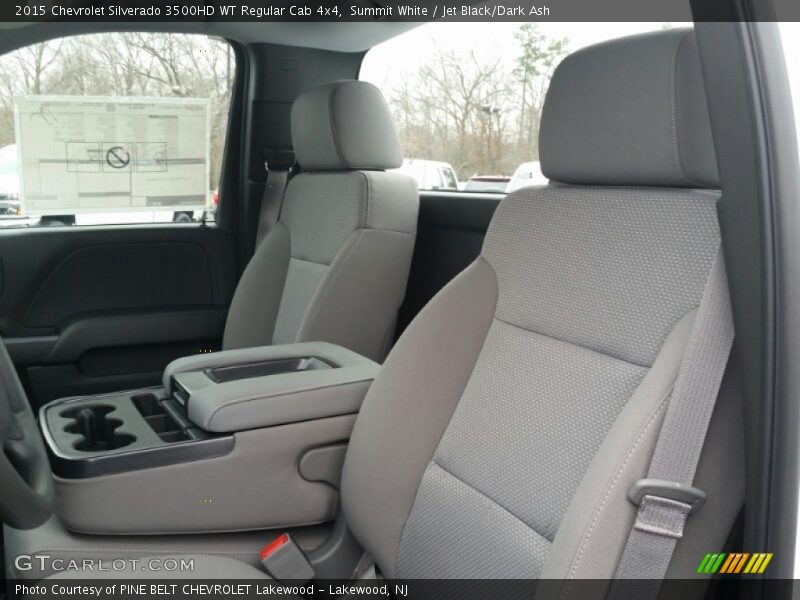 Summit White / Jet Black/Dark Ash 2015 Chevrolet Silverado 3500HD WT Regular Cab 4x4