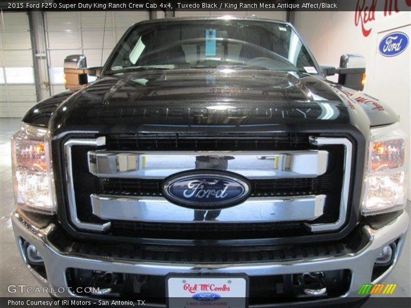 Tuxedo Black / King Ranch Mesa Antique Affect/Black 2015 Ford F250 Super Duty King Ranch Crew Cab 4x4