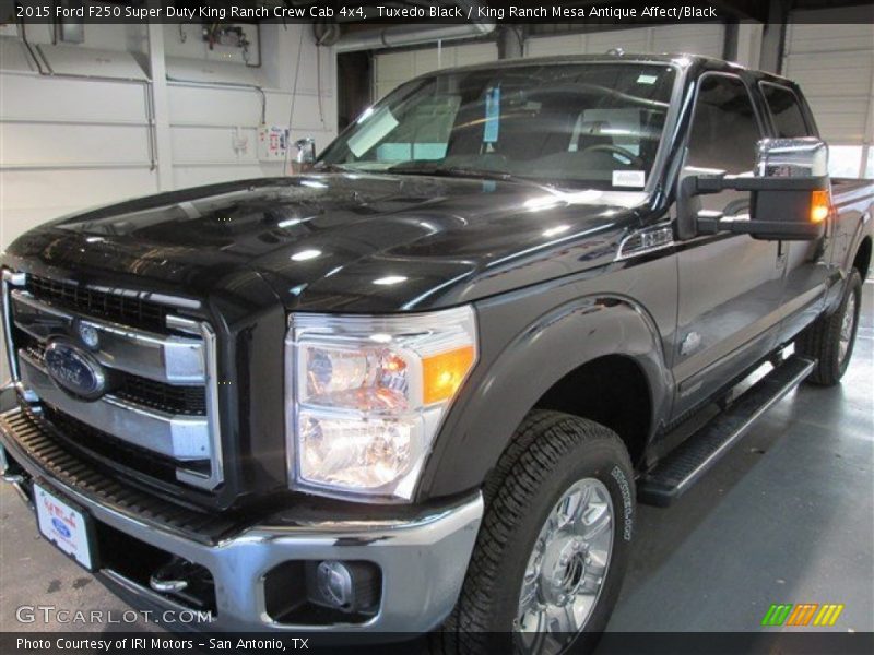 Tuxedo Black / King Ranch Mesa Antique Affect/Black 2015 Ford F250 Super Duty King Ranch Crew Cab 4x4