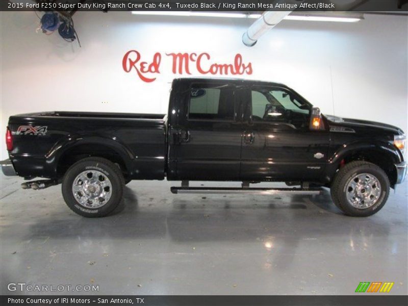 Tuxedo Black / King Ranch Mesa Antique Affect/Black 2015 Ford F250 Super Duty King Ranch Crew Cab 4x4