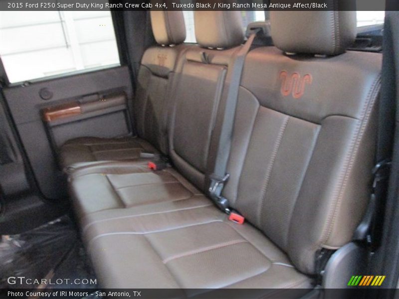 Tuxedo Black / King Ranch Mesa Antique Affect/Black 2015 Ford F250 Super Duty King Ranch Crew Cab 4x4