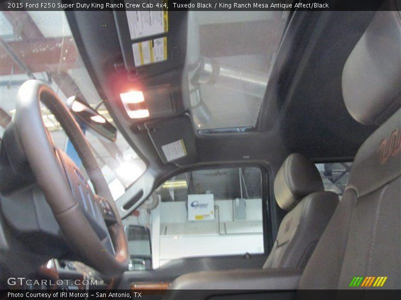 Tuxedo Black / King Ranch Mesa Antique Affect/Black 2015 Ford F250 Super Duty King Ranch Crew Cab 4x4