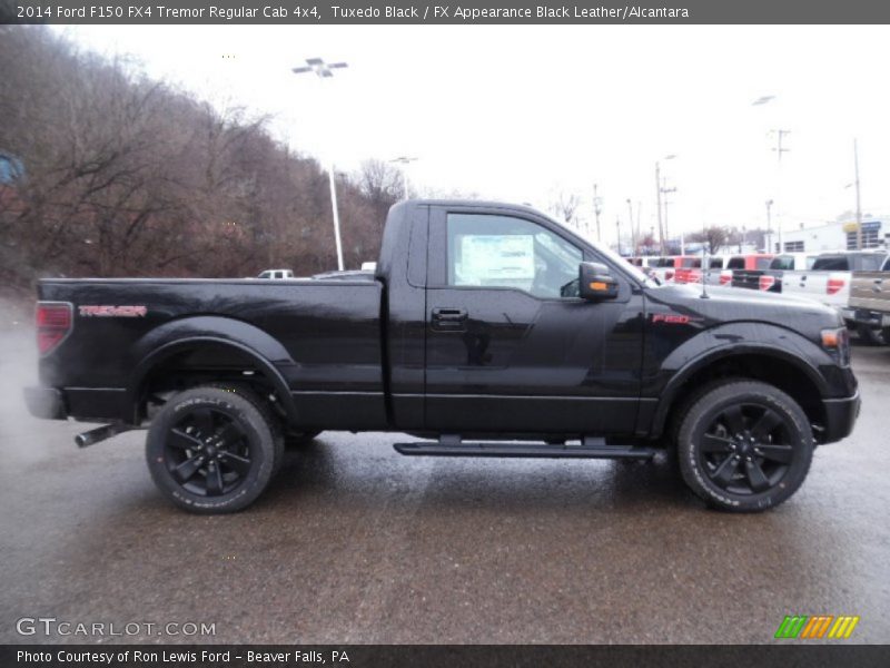 Tuxedo Black / FX Appearance Black Leather/Alcantara 2014 Ford F150 FX4 Tremor Regular Cab 4x4