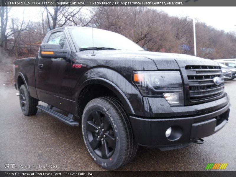 Front 3/4 View of 2014 F150 FX4 Tremor Regular Cab 4x4