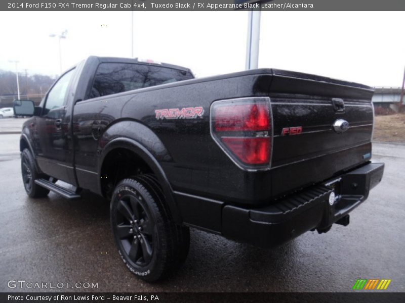Tuxedo Black / FX Appearance Black Leather/Alcantara 2014 Ford F150 FX4 Tremor Regular Cab 4x4