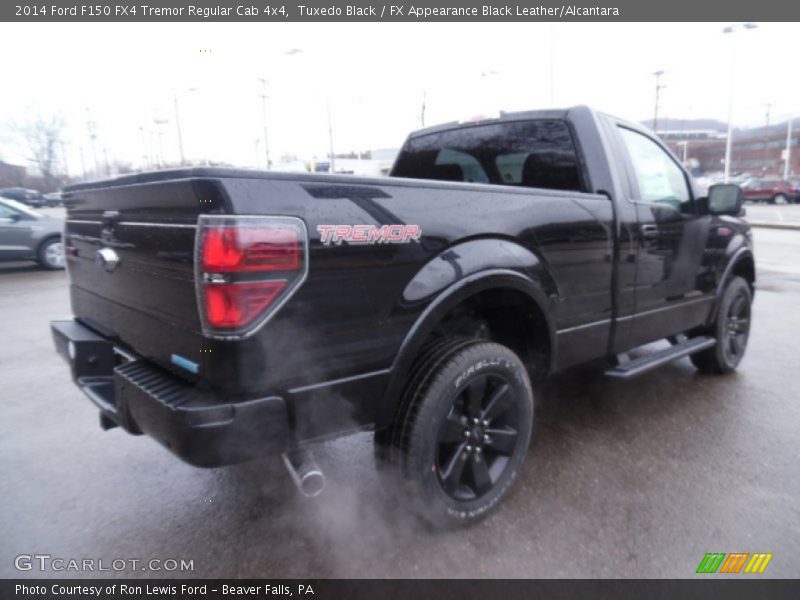 Tuxedo Black / FX Appearance Black Leather/Alcantara 2014 Ford F150 FX4 Tremor Regular Cab 4x4