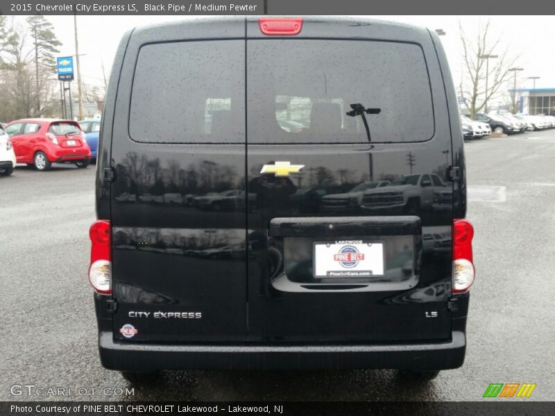 Black Pipe / Medium Pewter 2015 Chevrolet City Express LS