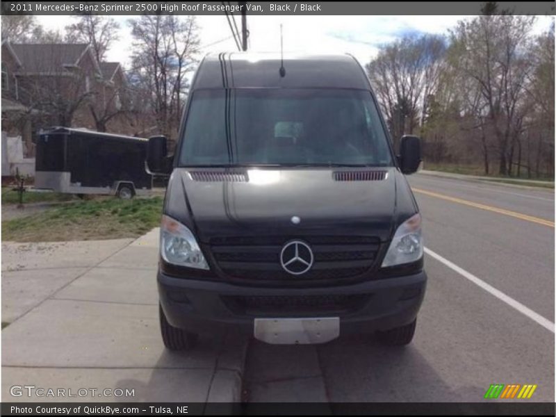 Black / Black 2011 Mercedes-Benz Sprinter 2500 High Roof Passenger Van