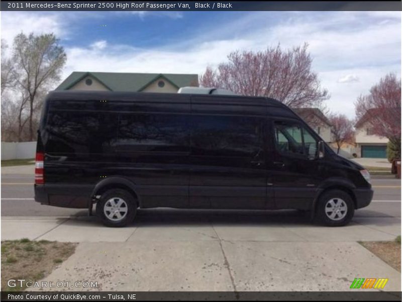 Black / Black 2011 Mercedes-Benz Sprinter 2500 High Roof Passenger Van