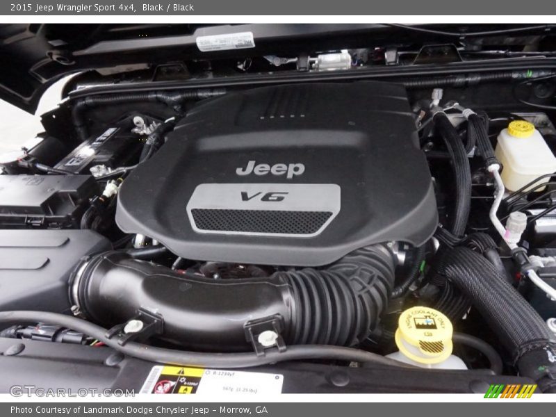 Black / Black 2015 Jeep Wrangler Sport 4x4