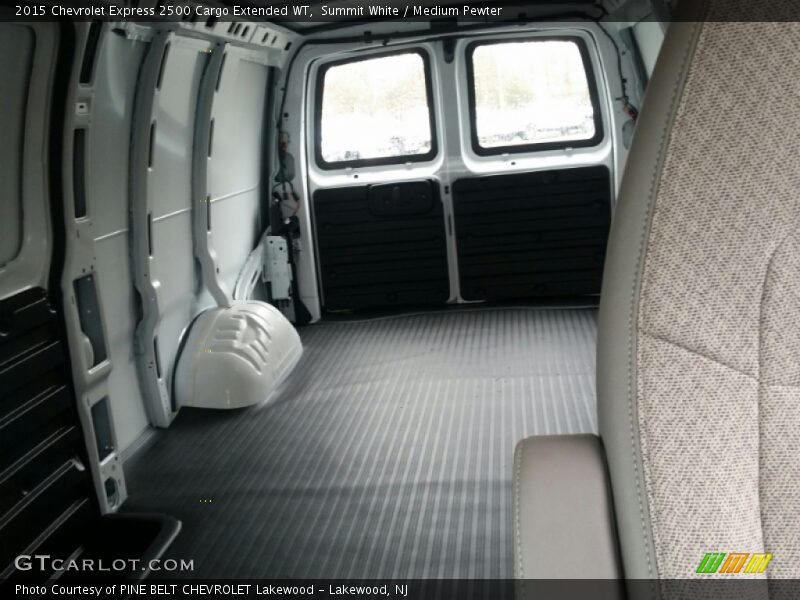 Summit White / Medium Pewter 2015 Chevrolet Express 2500 Cargo Extended WT