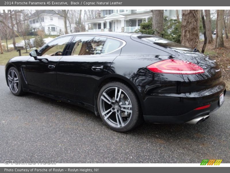 Black / Cognac Natural Leather 2014 Porsche Panamera 4S Executive