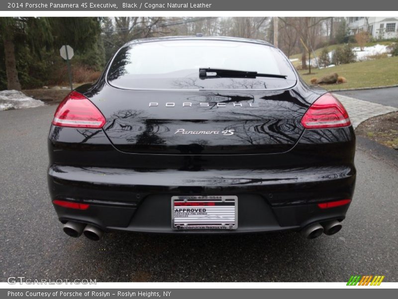 Black / Cognac Natural Leather 2014 Porsche Panamera 4S Executive