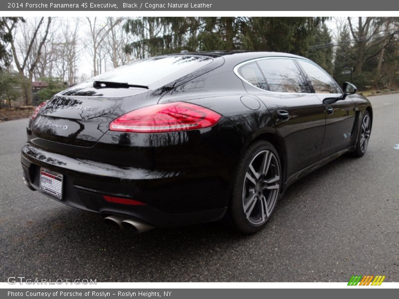 Black / Cognac Natural Leather 2014 Porsche Panamera 4S Executive