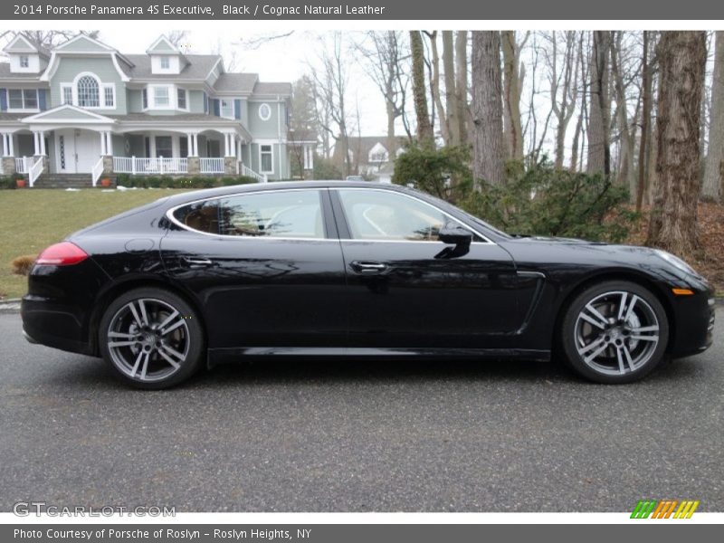Black / Cognac Natural Leather 2014 Porsche Panamera 4S Executive