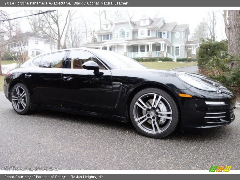 Black / Cognac Natural Leather 2014 Porsche Panamera 4S Executive