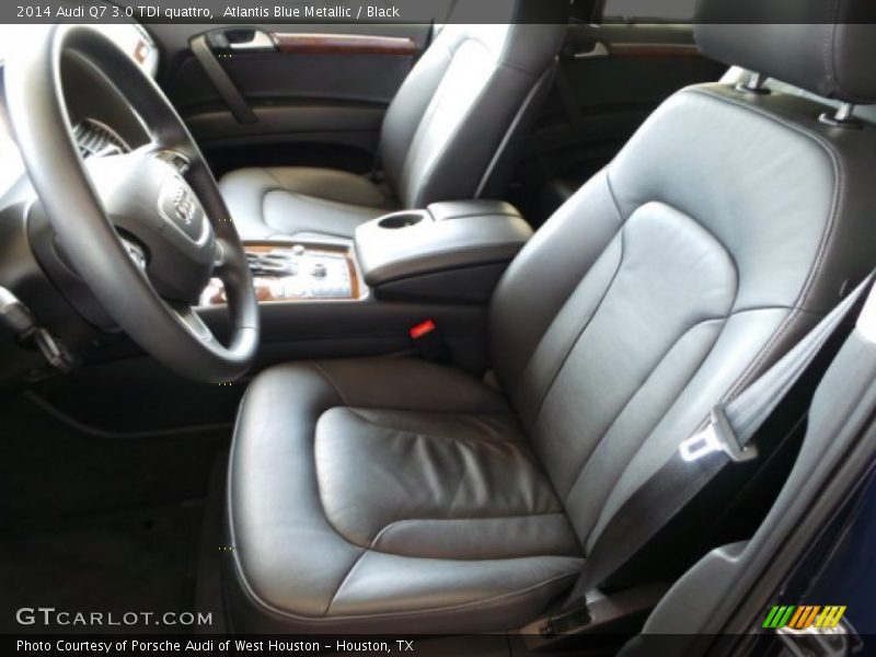 Front Seat of 2014 Q7 3.0 TDI quattro
