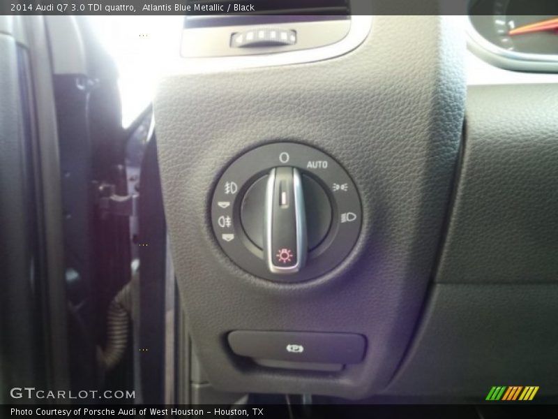Atlantis Blue Metallic / Black 2014 Audi Q7 3.0 TDI quattro