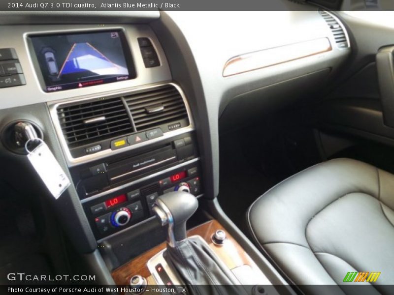 Atlantis Blue Metallic / Black 2014 Audi Q7 3.0 TDI quattro