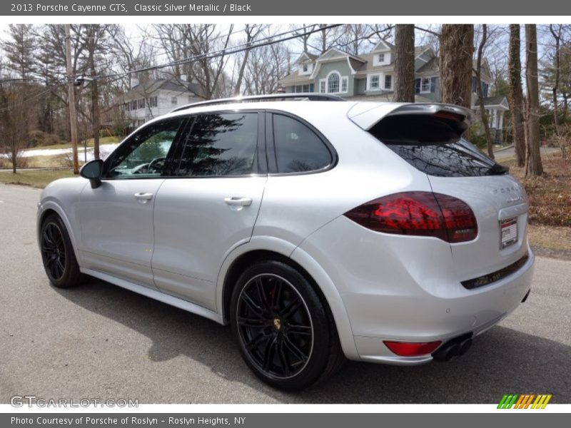 Classic Silver Metallic / Black 2013 Porsche Cayenne GTS