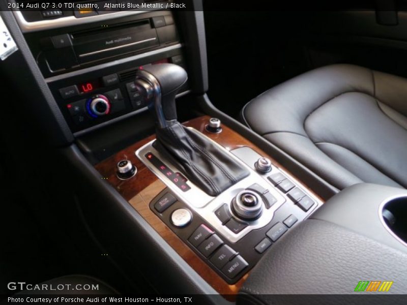 Atlantis Blue Metallic / Black 2014 Audi Q7 3.0 TDI quattro