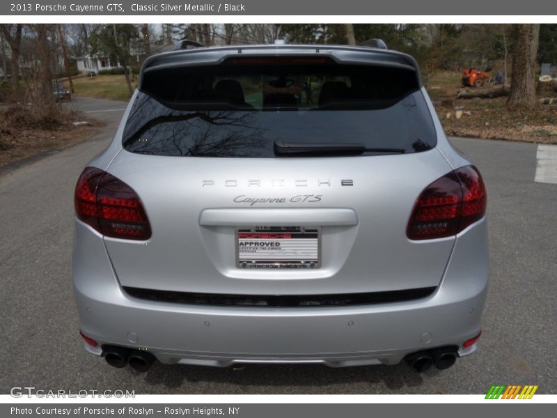 Classic Silver Metallic / Black 2013 Porsche Cayenne GTS