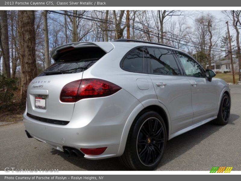 Classic Silver Metallic / Black 2013 Porsche Cayenne GTS