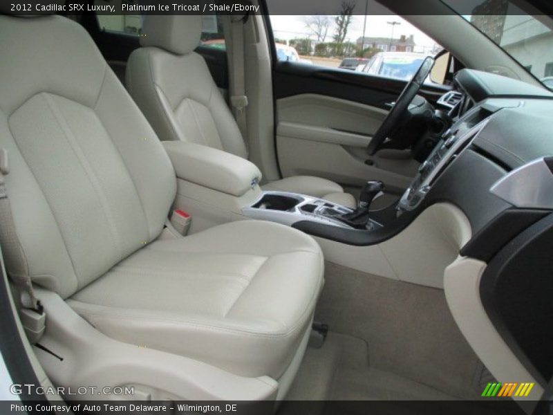 Platinum Ice Tricoat / Shale/Ebony 2012 Cadillac SRX Luxury