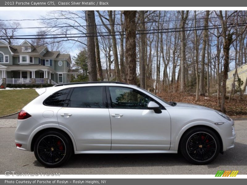 Classic Silver Metallic / Black 2013 Porsche Cayenne GTS