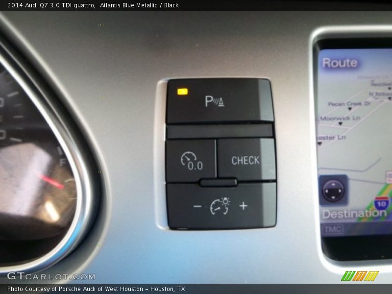 Atlantis Blue Metallic / Black 2014 Audi Q7 3.0 TDI quattro