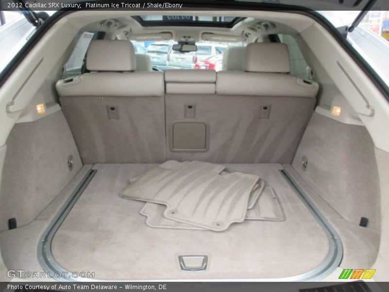 Platinum Ice Tricoat / Shale/Ebony 2012 Cadillac SRX Luxury
