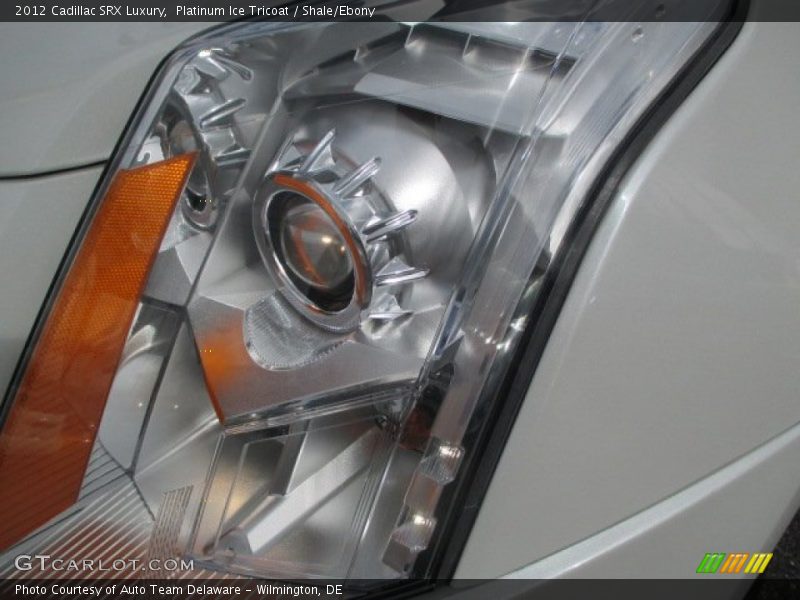 Platinum Ice Tricoat / Shale/Ebony 2012 Cadillac SRX Luxury