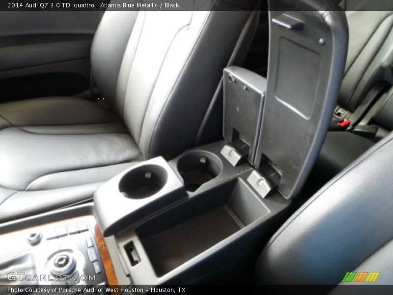 Atlantis Blue Metallic / Black 2014 Audi Q7 3.0 TDI quattro
