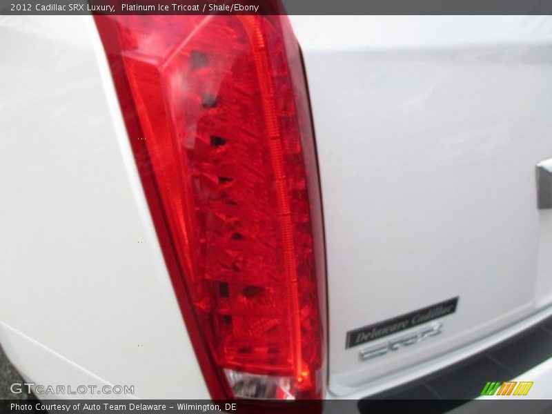 Platinum Ice Tricoat / Shale/Ebony 2012 Cadillac SRX Luxury