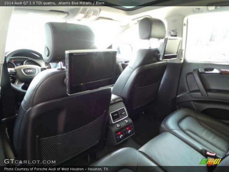 Atlantis Blue Metallic / Black 2014 Audi Q7 3.0 TDI quattro